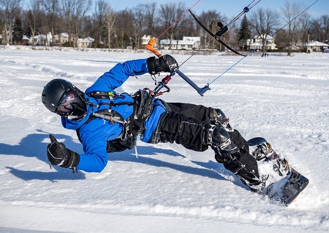 Snowkiting Sport